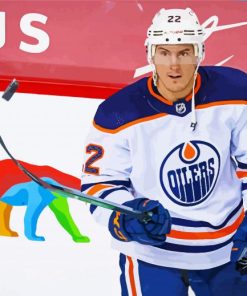 Edmonton Oilers Team Player Paint By Number