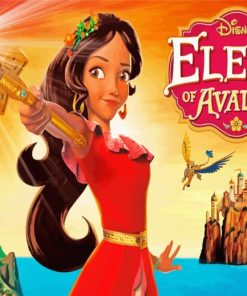 Elena Of Avalor Anime Paint By Number