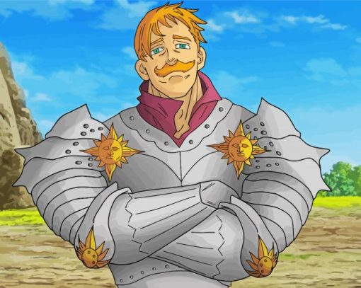 Escanor Nanatsu No Taizai Paint By Number