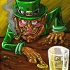 Evil Leprechaun Paint By Number