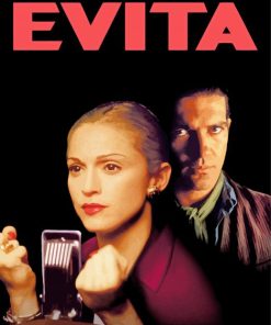 Evita Movie Poster Paint By Number