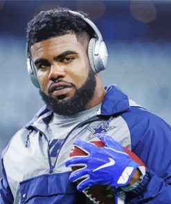 Ezekiel Elliott Paint By Number