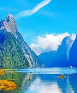 Fiordland Landscape Paint By Number