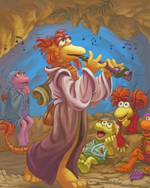 Fraggle Rock Paint By Number