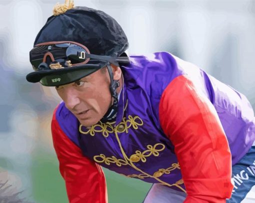 Frankie Dettori Paint By Number