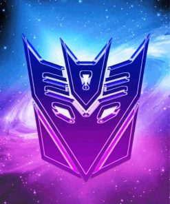 Galaxy Decepticon Paint By Number