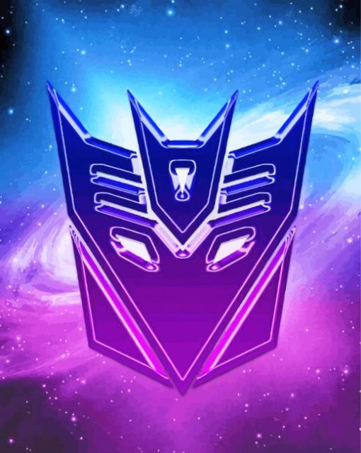 Galaxy Decepticon Paint By Number