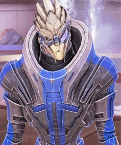 Garrus Vakarian Paint By Number