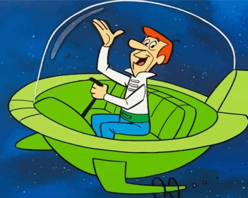 George Jetson Paint By Number