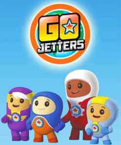 Go Jetters Poster Paint By Number