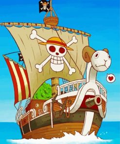 Going Merry One Piece Paint By Number