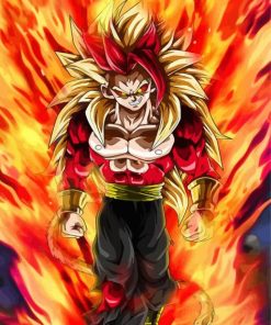 Goku Ssj4 Art Paint By Number