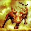 Golden Bull Paint By Number