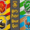 Harry Potter Houses Emblems Paint By Number