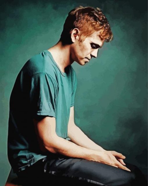 Hayden Christensen Side Profile Paint By Number