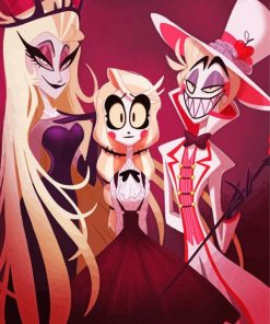 Hazbin Hotel Animated Serie Paint By Number