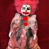 Horror Doll With Red Hair Paint By Number