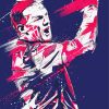 Illustration Wayne Rooney Paint By Number