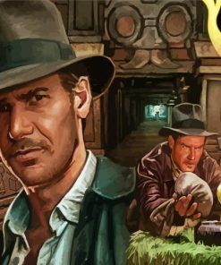 Indiana Jones Art Paint By Number