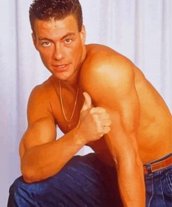 Jean Claude Van Damme Paint By Number