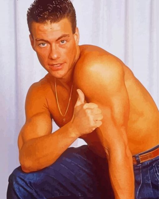 Jean Claude Van Damme Paint By Number