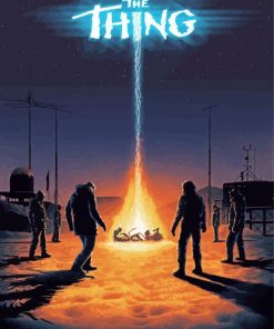 John Carpenter The Thing Film Paint By Number