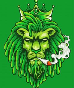 King Of Weed Paint By Number