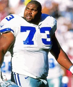 Larry Allen American Football Player Paint By Number