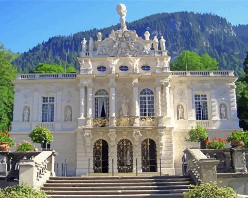 Linderhof Palace Paint By Number