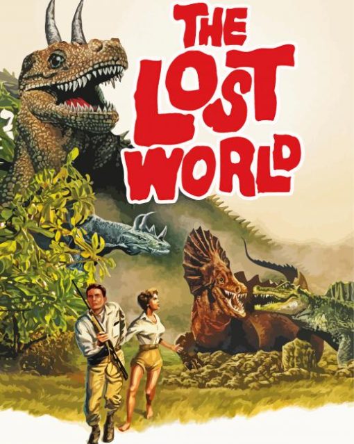 Lost World Poster Paint By Number