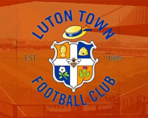 Luton Town Logo Paint By Number