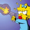 Maggie Simpson Paint By Number