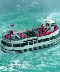 Maid Of The Mist Boat Paint By Number