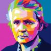 Marie Curie Pop Art Paint By Number