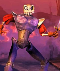 Medievil Warrior Paint By Number