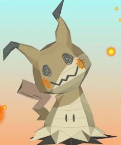 Mimikyu Art Paint By Number