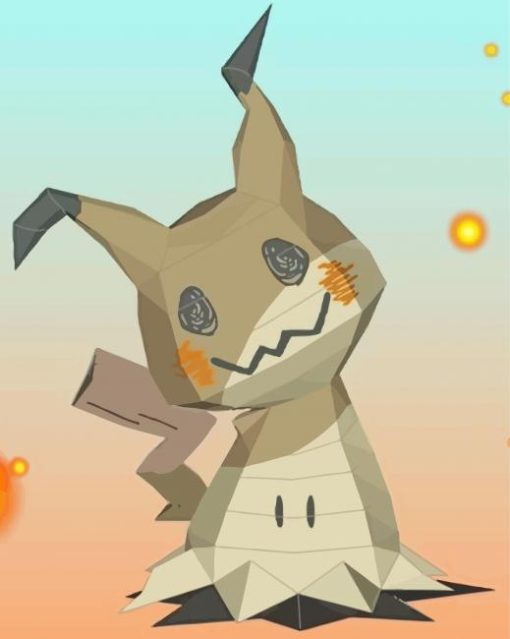 Mimikyu Art Paint By Number