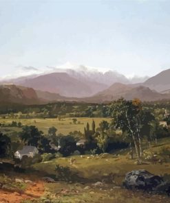 Mount Washington From The Valley Of Conway By Kensett Paint By Number