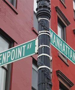 Neighborhood Greenpoint Brooklyn Paint By Number