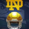 Notre Dame Football Helmet Paint By Number