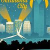 Oklahoma City Poster Paint By Number