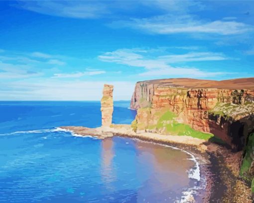 Old Man Of Hoy Paint By Number