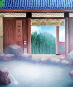 Onsen Bath Paint By Number