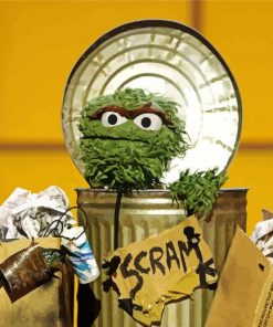 Oscar The Grouch Paint By Number