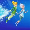 Periwinkle And Tinkerbell Characters Paint By Number