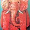 Pink Elephant Paint By Number