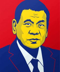 President Philippine Pop Art Paint By Number