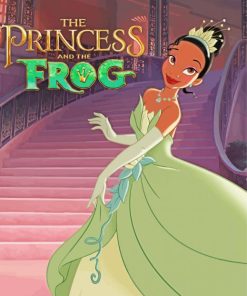 Princess And Frog Poster Paint By Number