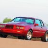 Red 1986 Ford Tbird Car Paint By Number