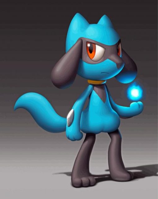 Riolu Paint By Number